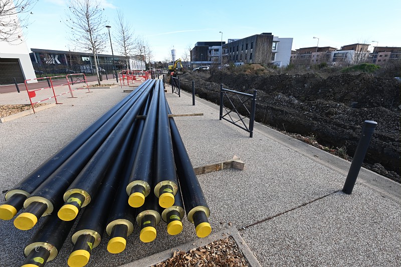 Extension du réseau de chaleur d'Andrézieux-Bouthéon