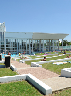 Bassins extérieurs du centre aquatique Nautiform