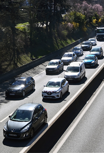 Autoroute - bouchon