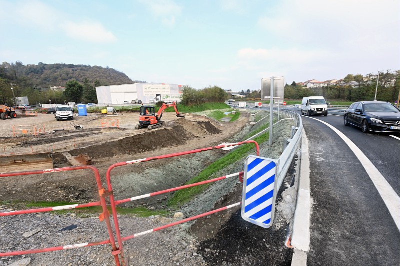 Nouveau parking de covoiturage à Grand'Croix