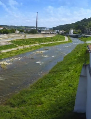 Aménagement des berges du Gier