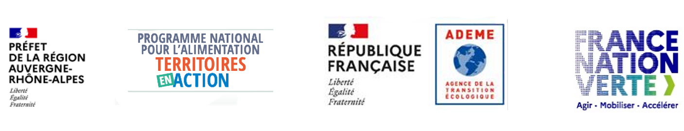 Logos des financeurs du PAT